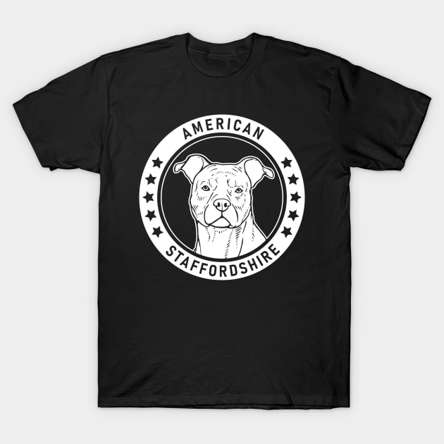 American Staffordshire Terrier Fan Gift T-Shirt by millersye